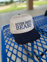 Load image into Gallery viewer, River Bend Bears Khaki/Navy Hat

