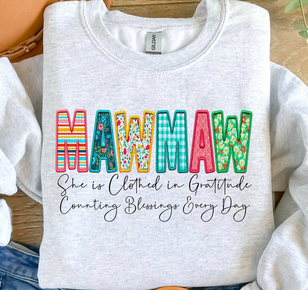 MawMaw Quilt Stitch