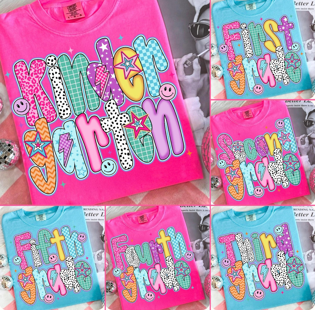 Smiley Polka Dot Grade (Any)