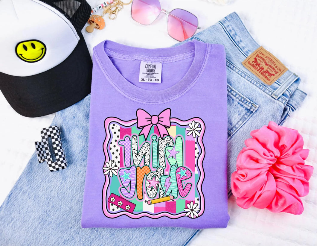 Girl Polka Dot Grade (Any Grade Available)